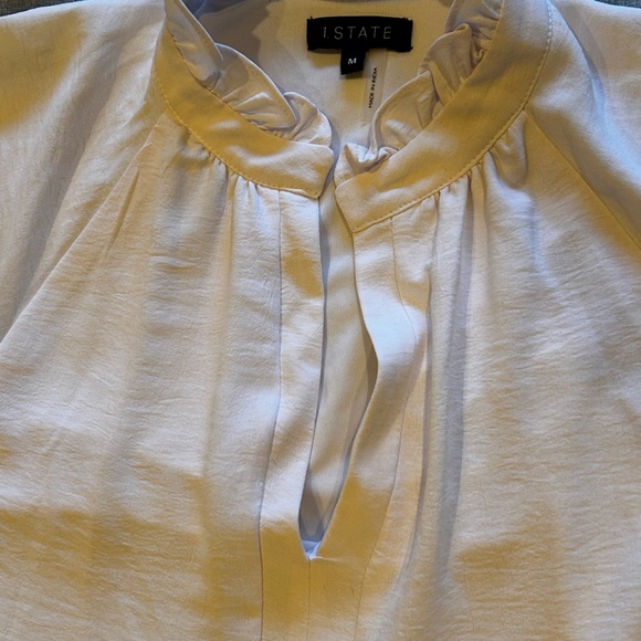 1. State White Ruffled Mini Dress - Picture 7 of 11